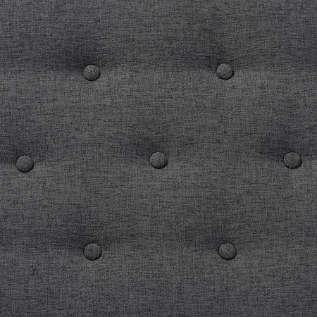 Baxton Studio Arne Mid-Century Dark Grey Upholstered Walnut Finished Bench 159-9837